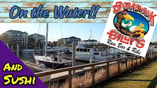 WATERFRONT DINING. Boardwalk Billy’s Restaurant in North Myrtle Beach, SC. Great Food & Great Views.