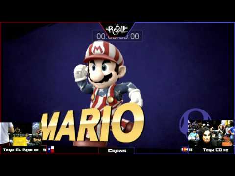 SSB4  Revolt 2017 @ GGG Crews Team El Paso #2 Vs. Team CO #2
