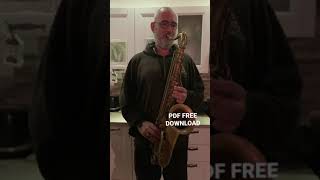 Michael Brecker’s idea on II • V • I minor (Pdf free download, link in description)