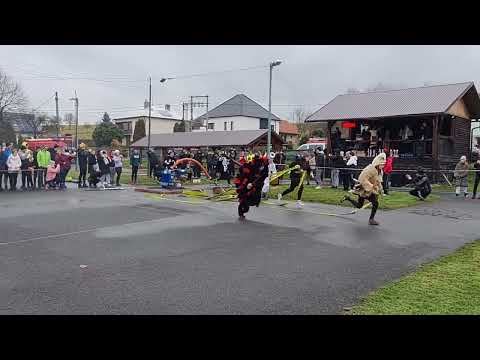 čerti na Čertovských Vrběticích 10. 12. 2022