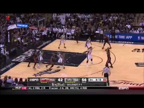 June 15, 2014 - ESPN - 2014 NBA Finals Game 05 Miami Heat @ San Antonio Spurs - Loss (01-04)