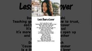 Download lagu Jennie – Less Than A Lover (Lyrics) mp3