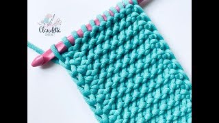 TUNISIAN PURL STITCH / Crochet / Beginner