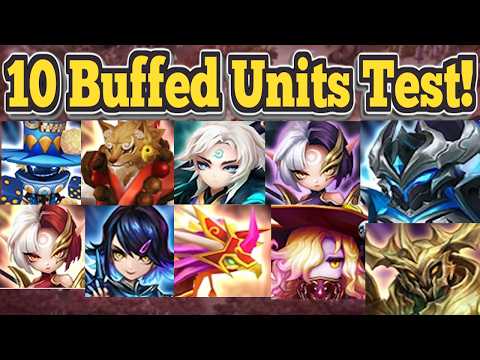 10 Balanced Units Tested in World Guild Battle! - Summoners War