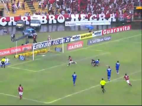 Gol de Ronaldinho, Flamengo 3x2 Olaria   Taça Rio 2011 05/03/2011
