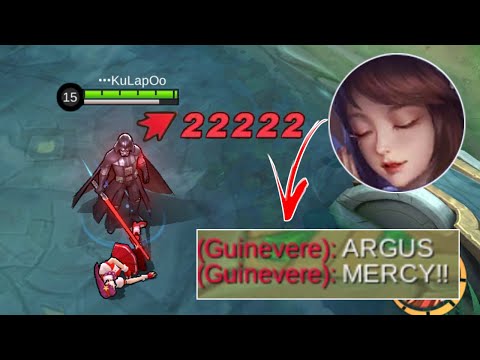 ARGUS enemy begs for MERCY | ARGUS NEW BRUTAL BUILD | MLBB