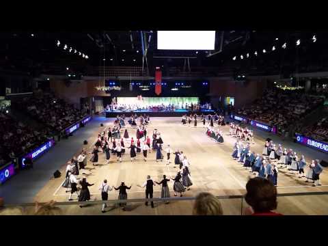 Closing ceremony of the 52. Europeade in Helsingborg Part 5/9 Hessen
