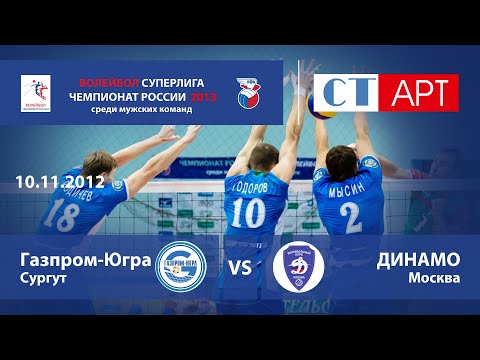 10.11.2012 / Газпром-Югра (Сургут) - Динамо (Москва) / Волейбол - Кубок России