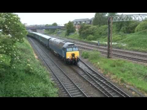57313 and 57315 on 1V31, 05:32, Holyhead - Cardiff Central