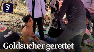 Erleichterung in Laos: Goldsucher konnten aus der Höhle befreit werden