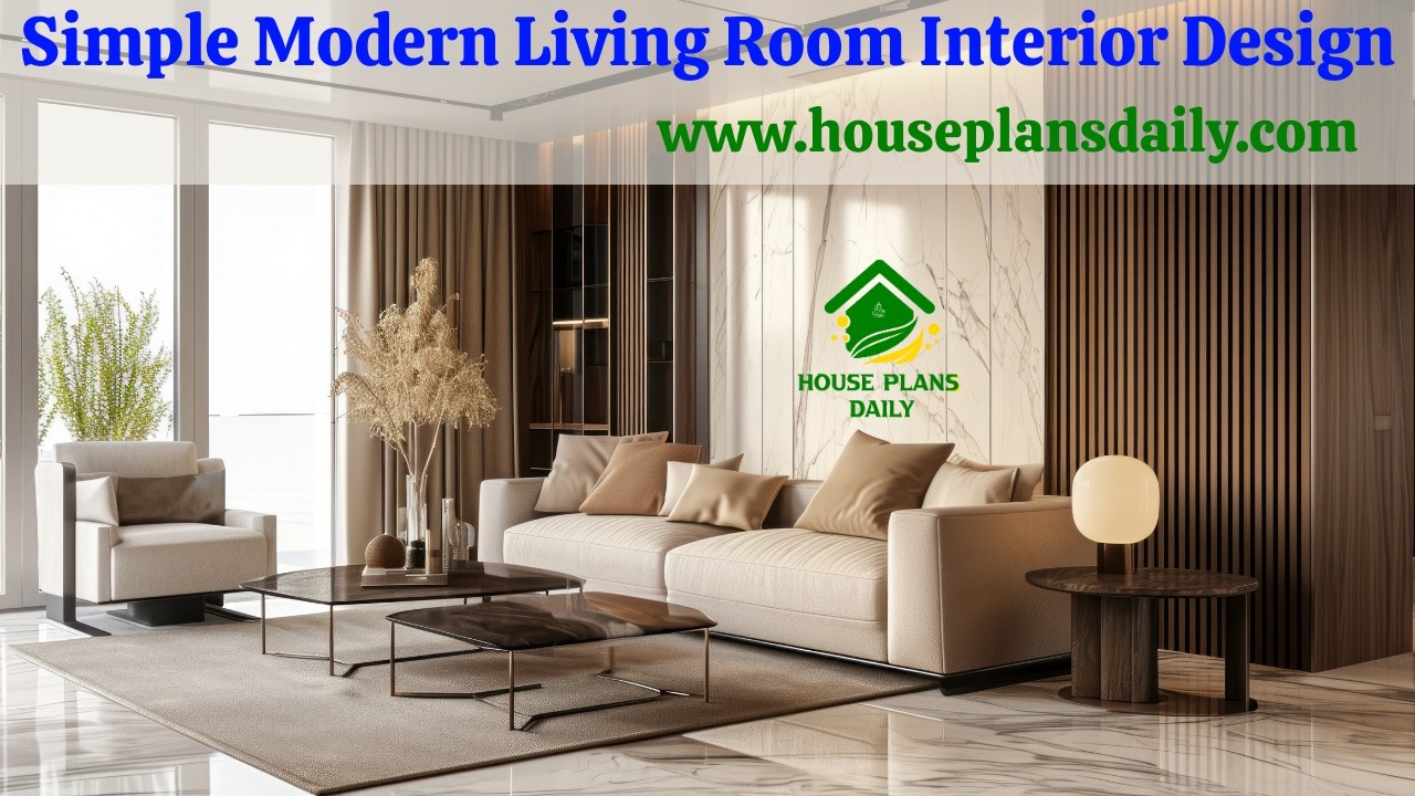 Simple Modern Living Room Interior Design|Minimalist Home Décor