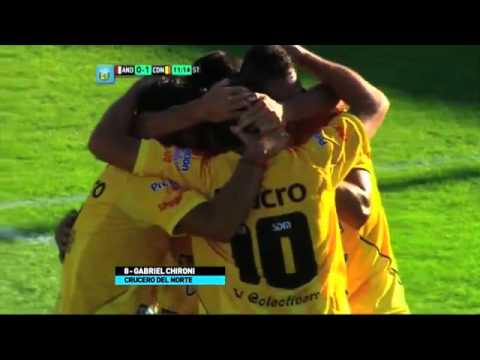 Gol de Chironi  Los Andes 0 - 1 Crucero  Fecha 1  B Nacional 2016