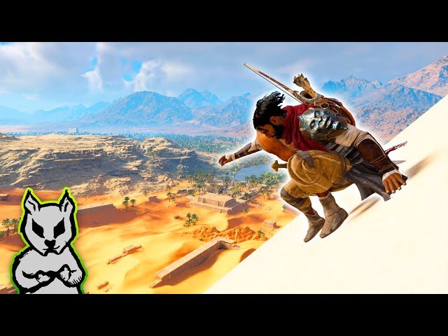 PYRAMID SURFING | Assassins Creed Origins Gameplay - #4