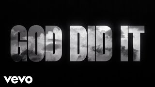 TobyMac - God Did It (Lyric Video)