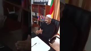 مقطع مسرب لحكمت الهجري يستنجد بالطائفة الدرزية في لبنان ويشتم الدول العربية 