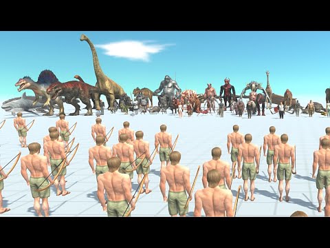 50X ARCHIE THE ARCHER VS FACTION - Animal Revolt Battle Simulator