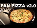 Easier Pan Pizza In A Non Stick Browned Base And Crispy Rim