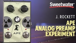 Video thumbnail for J. Rockett APE Analog Preamp Experiment Pedal Demo by Sweetwater