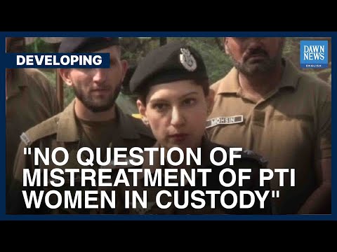 No male can enter area of women prisoners: SSP Anoosh Masood | Developing | Dawn News English