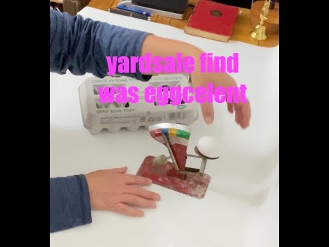 Vintage egg scale, reselling and Blessings