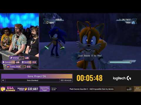 Sonic Project '06 [Sonic (Gemless)] by Shemp - #ESASummer25
