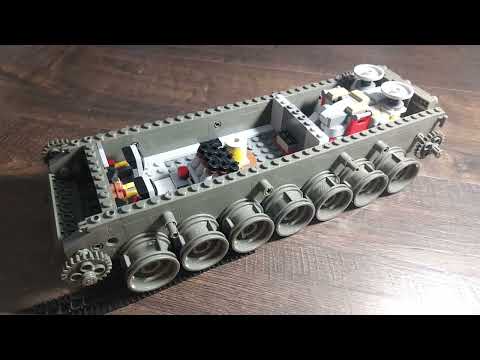 Leopard German Tank Build Stop Motion