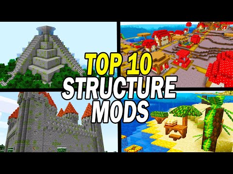 thebluecrusader - Top 10 Minecraft Structure & Dungeon Mods 2022
