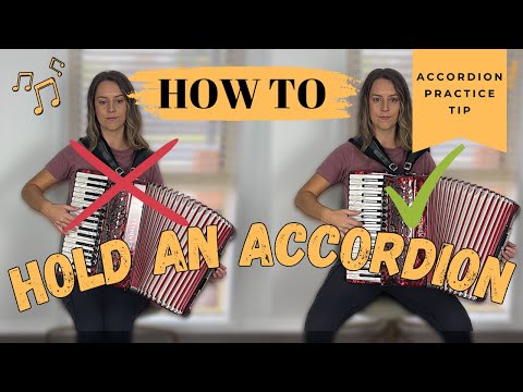 How to Hold a Piano Accordion the Easy Way [A Beginner's Guide]