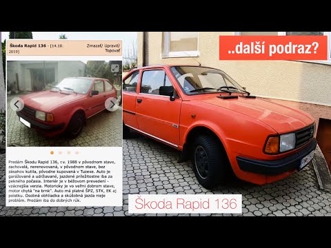 Škoda Rapid 136 | #hledámeklasiku | Další podraz?