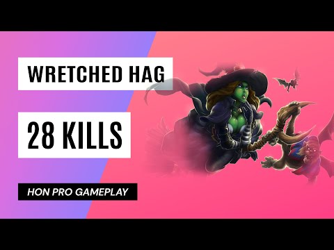 HON WRETCHED HAG Wicked Hag of the West - 28 Kills - MVP