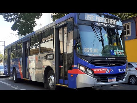 Caio Apache VIP IV | Mercedes-Benz OF-1721L Bluetec 5 | E.O Vila Galvão 30.661 - Linha 104 TRO