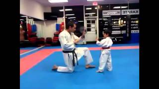 preview picture of video 'Karate Lake Elsinore - California Shitoryu Karate'