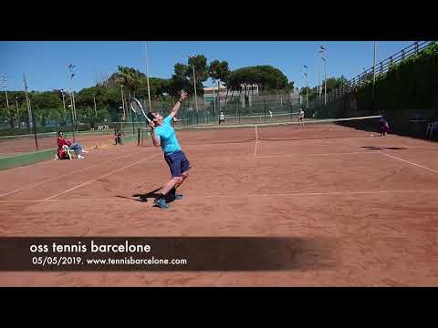 STAGE DE TENNIS À BARCELONE pour Valérie et Philippe