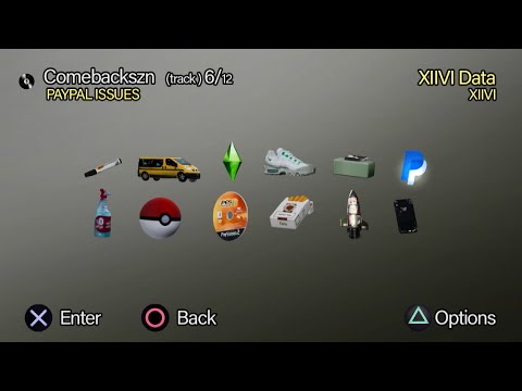 XIIVI & $MXTI - PAYPAL ISSUES (Lyrics Visualizer)