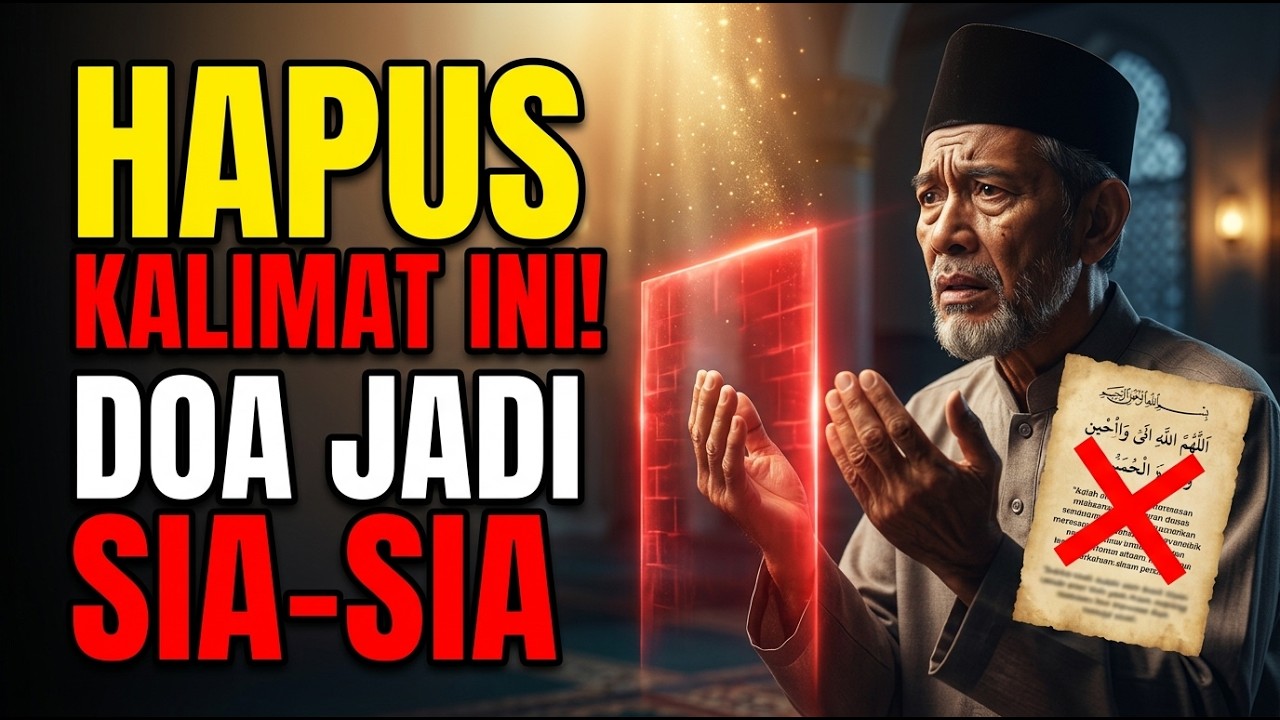 STOP! Jangan Ucapkan Kalimat Ini Saat Berdoa, Ternyata Bisa Membuat Doa Tidak Dikabulkan