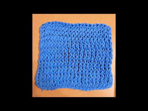 LOOM KNIT DISHCLOTH