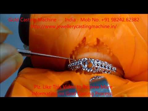 How to cut rubber mould rubber for gold casting or silver ca...