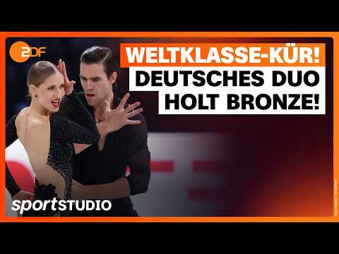 Hase und Volodin laufen mit Glanzkür aufs Podium | Eiskunstlauf Grand-Prix-Finale | sportstudio