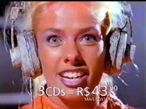 Globo Disk - Coletânea de CDs "Internacionais Anos 90" com Adriane Galisteu - Versão Curta - 1999