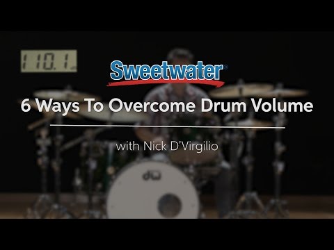 6 Ways to Overcome Drum Volume by Sweetwater