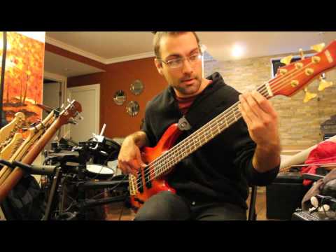 Alain Caron - The 'F' File (Bass Cover)