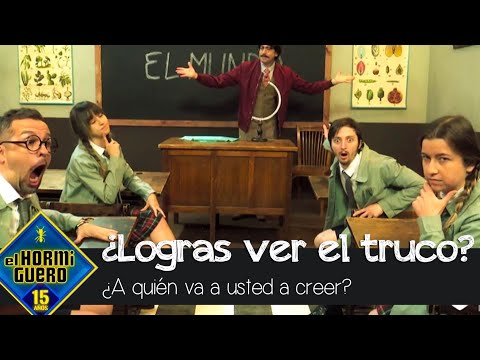 Luis Piedrahita 'engaña' a Toni Acosta y Fernando Colomo con sus trucos de magia - El Hormiguero