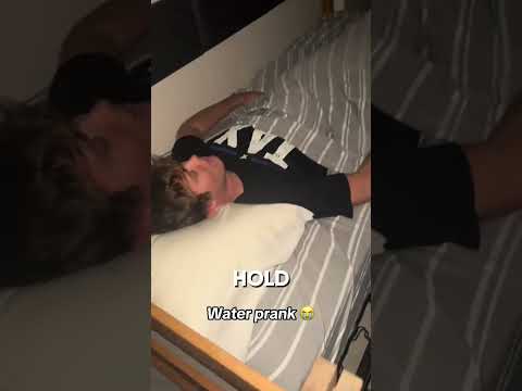 Epic Water Prank on Sleeping Friend! #Prank #Friend #shorts