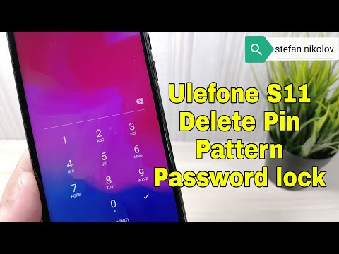 How to Hard Reset Ulefone s11. Remove Pin, Pattern, Password lock.