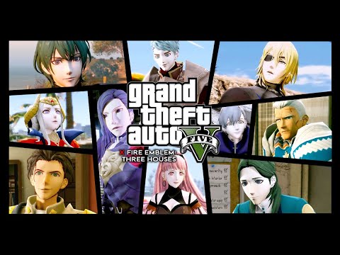 GTA 5 x Fire Emblem: Three Houses ★ THE MOVIE / ALL CUTSCENES 【Definitive Edition】