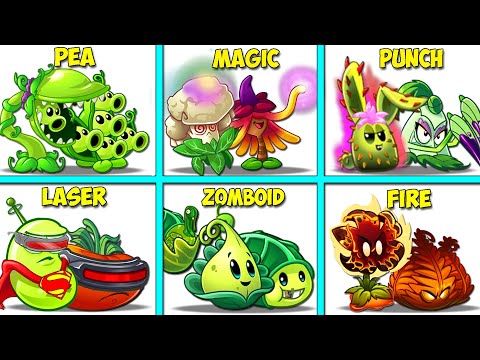 6 Best Pair Team Plants Battlez - Who Will Win? - PvZ 2 v10.2.2 Battlez