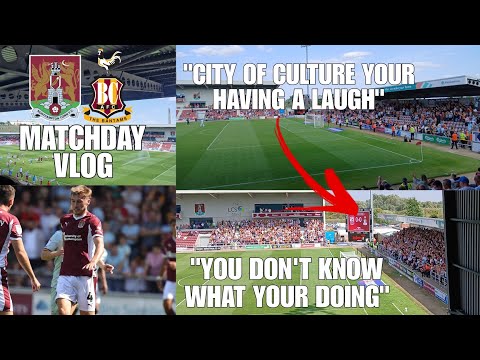 MATCHDAY VLOG RETURNS AWFUL REF AS COBBLERS SETTLE FOR THE POINT. Cobblers vs Bradford Matchday Vlog
