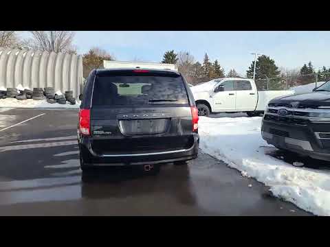 2016 Dodge Grand Caravan 4dr Wgn SXT Premium Plus in Black for sale at Finch Chrysler Dodge Jeep Ram Ltd in London, ON