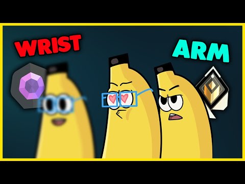 You're not using your arm enough when you aim