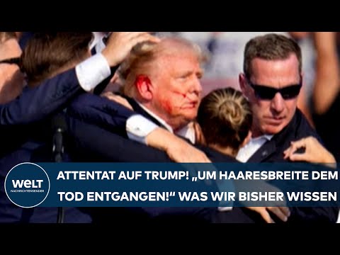 DONALD TRUMP: "Um Haaresbreite dem Tod entgangen!" Attentat auf Ex-Präsident! Was wir bisher wissen!